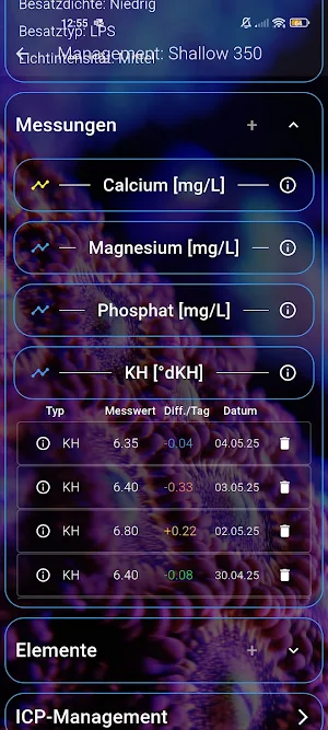 ReefManager Screenshot 1
