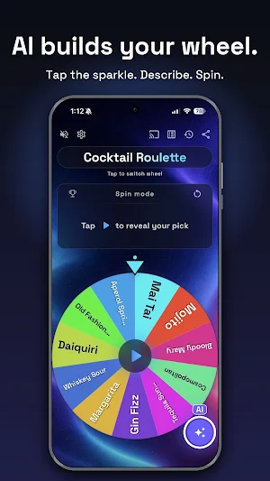 SpinPick AI: Decision Wheel Screenshot 0