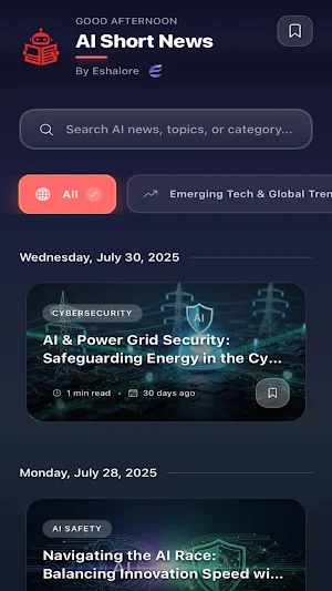 AI Short News Screenshot 1