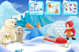 Polar Bear Cub for kids 3-5 Screenshot 0