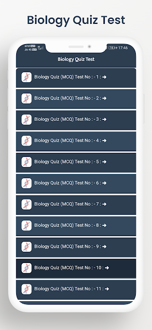 Science Quiz 2024: PHY CHE BIO Screenshot 1