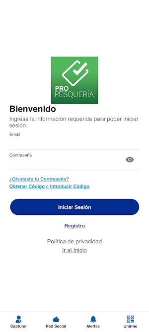 Pro Pesquería Screenshot 2
