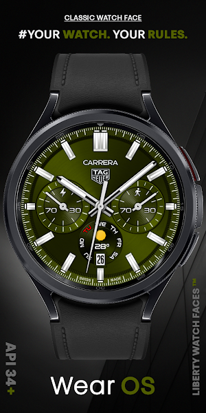 TAG Heuer Carrera 3 Watch Face Screenshot 2