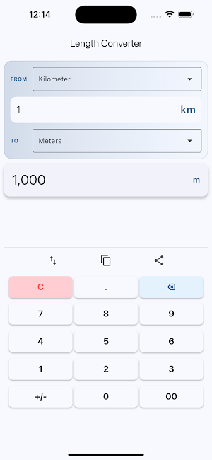 Length Converter Screenshot 1