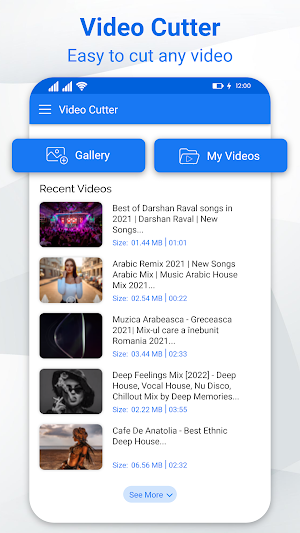 Video Cutter : Clip Cutter App Screenshot 0