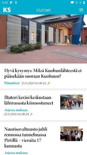 Kangasalan Sanomat Screenshot 0