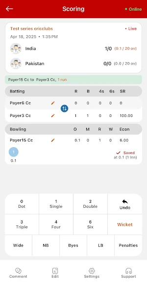 Cricket Canada Screenshot 2