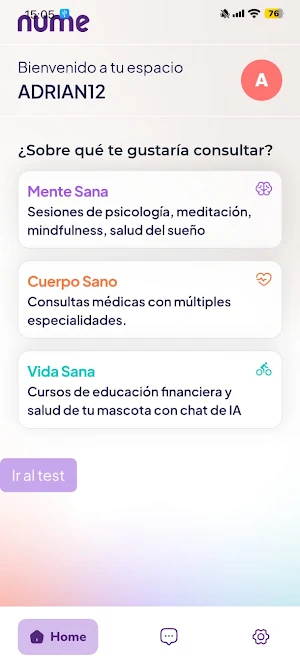 Nume Potencia tu Bienestar Screenshot 1