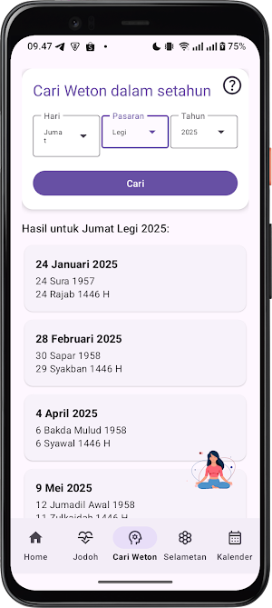 Hitung Pasaran Jawa Lengkap Screenshot 3