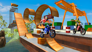 Ramp Bike Moto Stunt Racer Screenshot 1