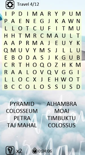 Puzzleer - Word Search Game by Screenshot 1