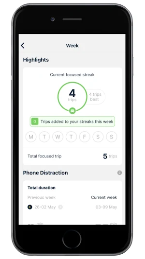 Safer Driver: Trial: Your personal driver coach Screenshot 2