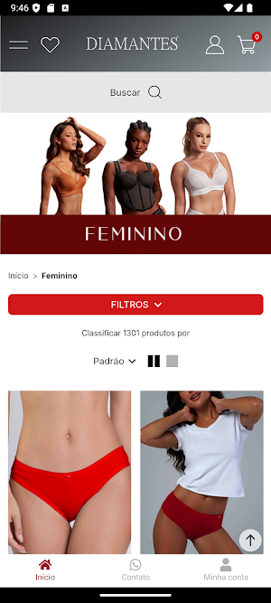 Clube Diamantes Screenshot 1