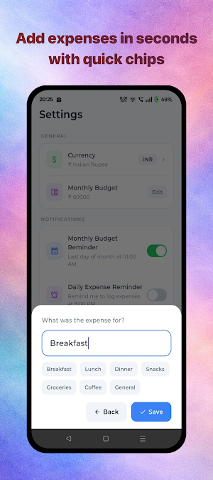 Xpense - Daily Money Tracker Screenshot 2