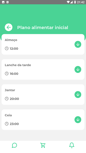 DietSystem para pacientes Screenshot 2