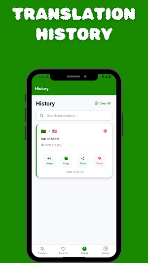 Bemba English Translator Screenshot 2