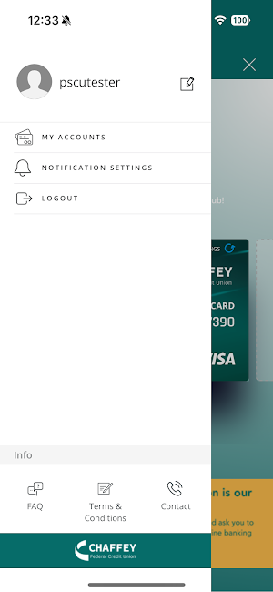 Chaffey Card Hub Screenshot 3