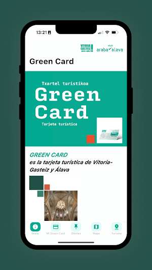 Green Tourist Card Screenshot 0