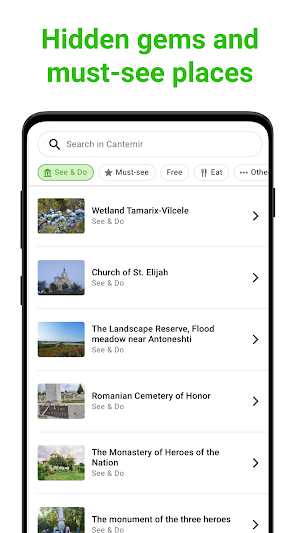 Cantemir Tour Guide:SmartGuide Screenshot 2