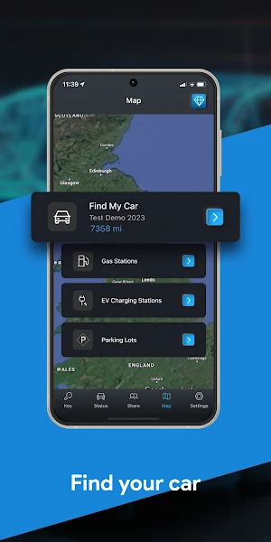 Smart Car Key Connected Screenshot 3