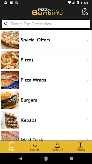 Pizza Santino Screenshot 1