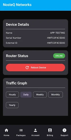 NosteQ Networks Screenshot 2