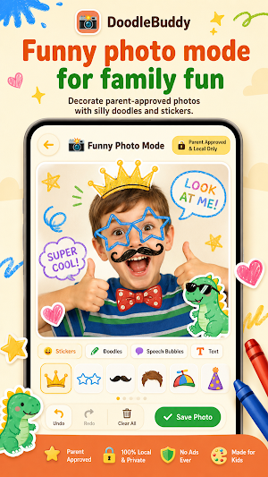 DoodleBuddy: Kids Drawing App Screenshot 2