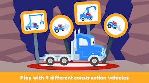 Carl the Super Truck Roadworks: Dig, Drill & Build Screenshot 1