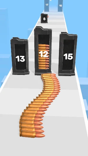 Bullet Run 3D - runner game Screenshot 0