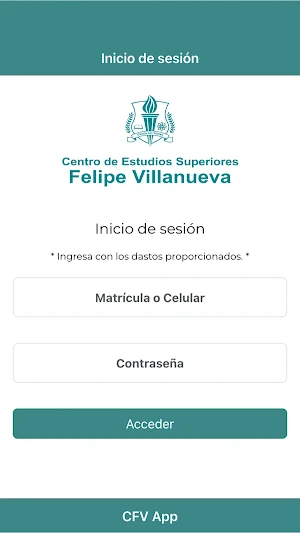 CFV App Screenshot 0