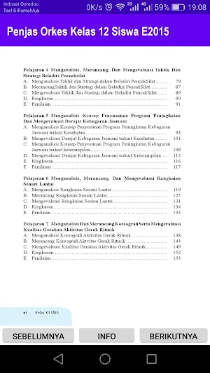 Penjas Orkes Kelas 12 Siswa E2017 Screenshot 3