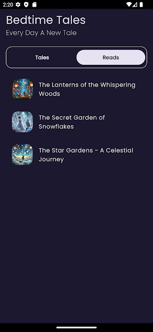 Bedtime Tales Screenshot 1
