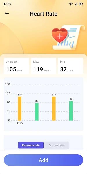 Daily HealthTracker Screenshot 1