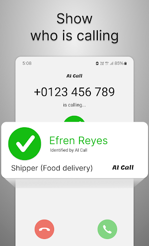 AI Call - Caller Identify Screenshot 0