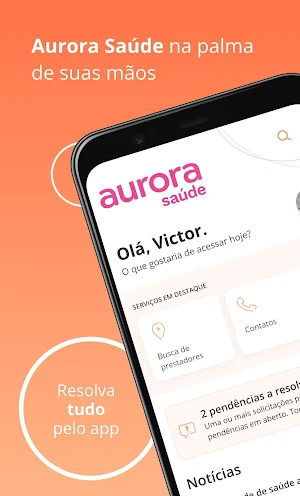 Aurora Saúde Screenshot 0