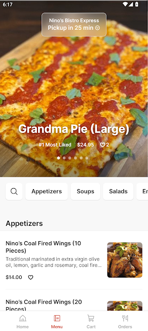 Ninos Bistro Express Screenshot 1