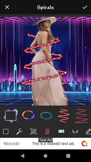 Spiral Photo Effects Screenshot 2
