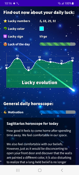 Horoscope Sagittarius 2023 Screenshot 2