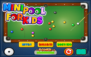 Mini Pool for Kids Screenshot 2