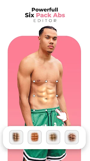 Six Pack Abs -Hair Style Photo Screenshot 1