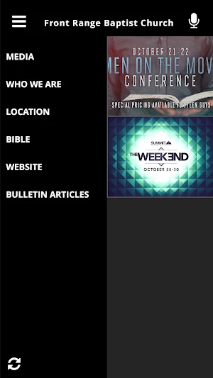 Front Range Baptist Church Screenshot 1