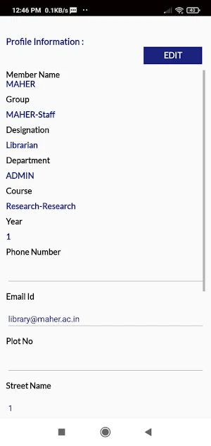 MaherLib Screenshot 1