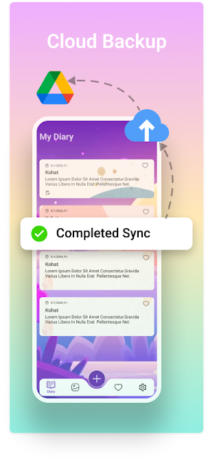 My Daily Journal: Diary App Screenshot 2