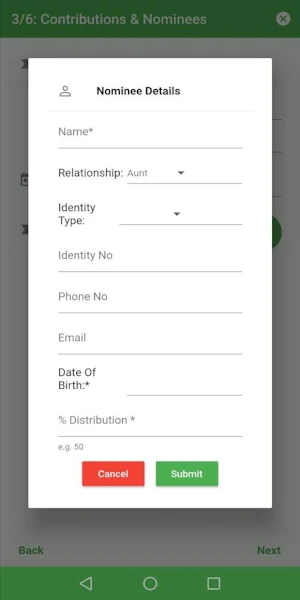 Boresha Sacco Registration Screenshot 2