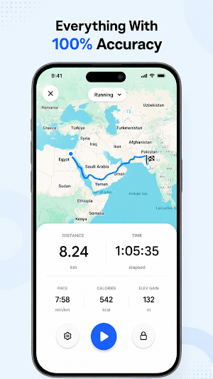 Paece: Run. Hike. Share. Vibe. Screenshot 1