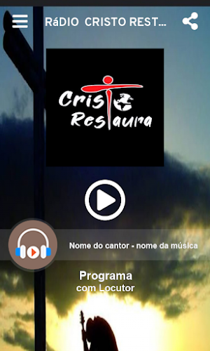 Rádio  Cristo Restaura Screenshot 0