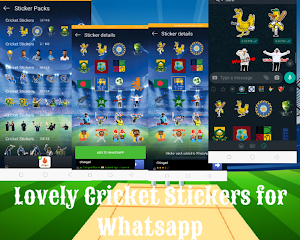 Cricket Stickers for WhatsApp-Cricket WA Stickers Screenshot 0