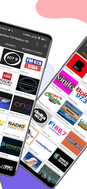 Argentina FM Radios HD Screenshot 1