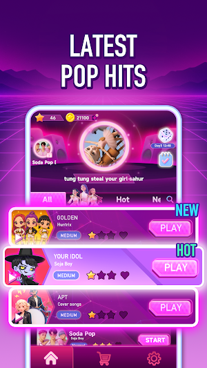 Piano Ballz Beat: Music Games Screenshot 1