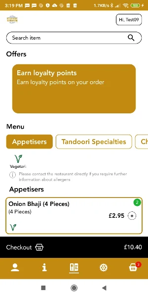 Stanwix Tandoori Restaurant Screenshot 1